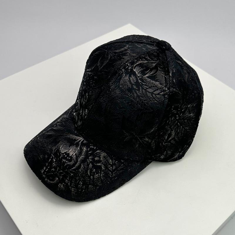 Vegan Leather All-Match For Men And Women Baseball Caps Cotton Korean Style Sun Protection Fashion Air Permeable Outdoor Uses Sports Caps Latest