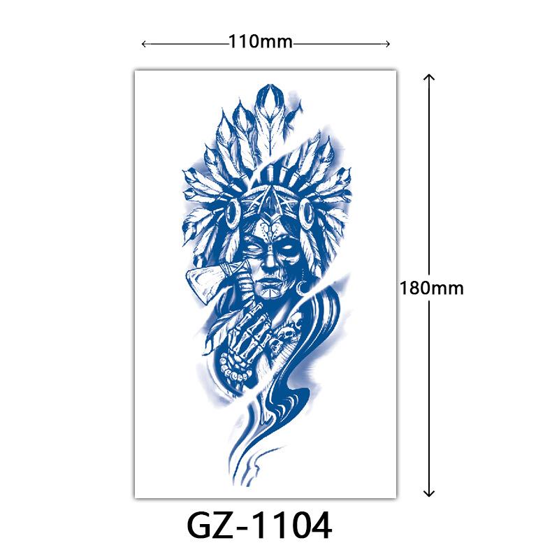 Соковые тату-наклейки, Растительные тату-наклейки, Полуперманентные тату-наклейки с английскими буквами Тату