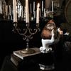 Подсвечник в форме ладони на Хэллоуин, подставка для украшения стола для дома с привидениями