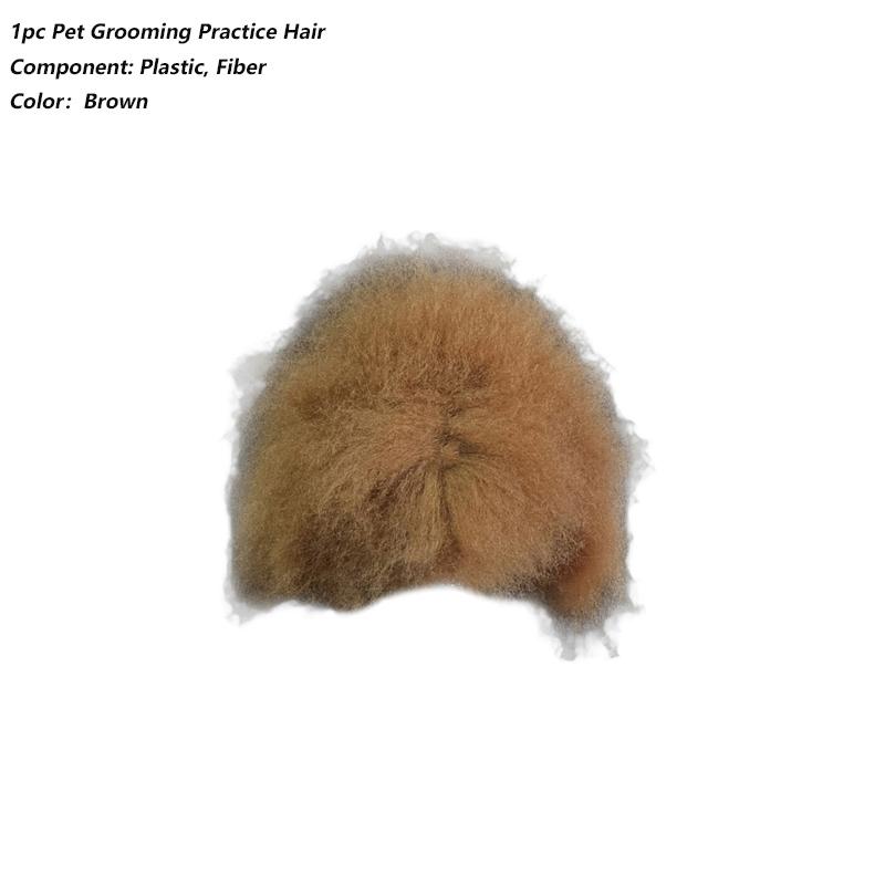 Pet Grooming Training Hair For Dog Model DIY Styling And Scissor Practice Tool B03D
