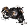 Spray 1/6 SUZUKI HAYABUSA GSX-1300R Alloy Metal Diecast Motorcycle Model Dynamic Ornaments Sound and Light Gift Collection Hobby