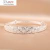 Trend 925 Sterling Silver Romantic Gypsophila Star Bangles for Woman Bracelets Fashion Party Wedding Jewelry Christmas Gifts