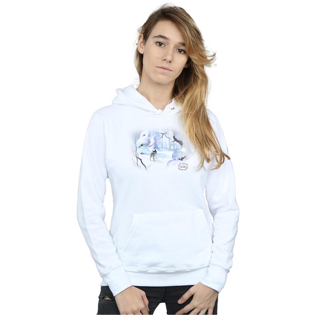Disney Womens/Ladies Bambi Snow Hoodie