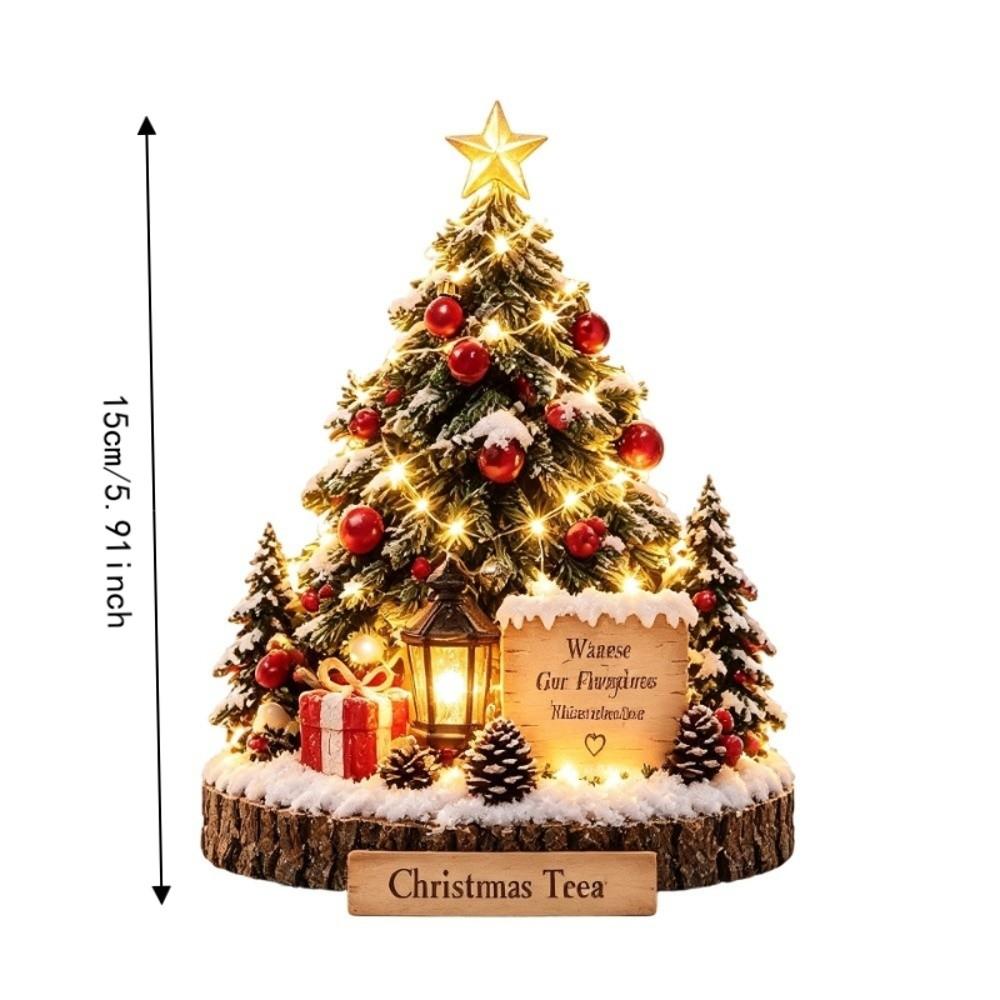 Snowman Christmas Santa Statue Tree Bird Christmas Ornaments Christmas Decorations Desktop