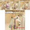 Simple Steel Hanger Hook With Antislip Design For Wall Storage And Accessories