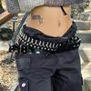 Rivet Belt Fashion Versatile Punk Style Bullet Belt Trend Women'S Personality Decorative Belt Trend