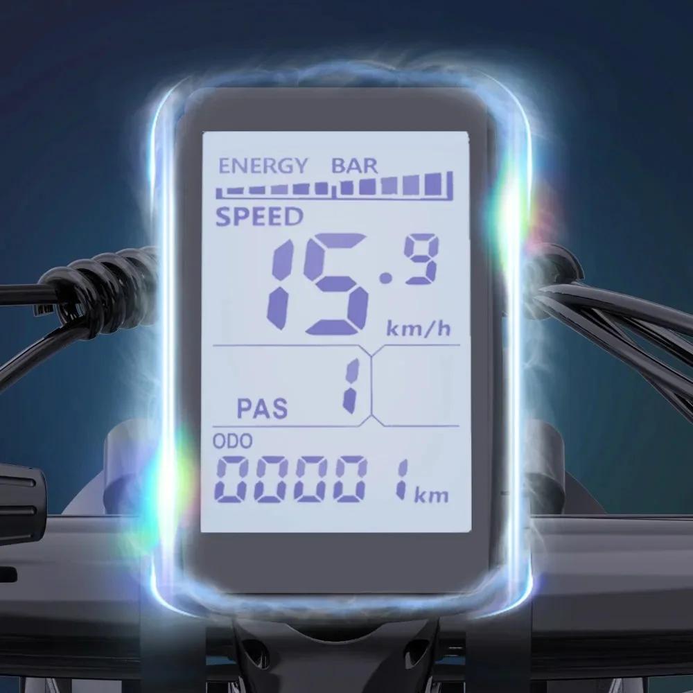 Новый H20 Pro 2000 Вт Складной Электровелосипед 48В 23Ач 20 дюймов Толстая Шина Двойной Мотор Вездеход Горный Велосипед