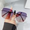 Polarized Sunglasses Fashion Large Rim Sun-Resistant Sunglasses Travel Uv Protection Sun Glasses