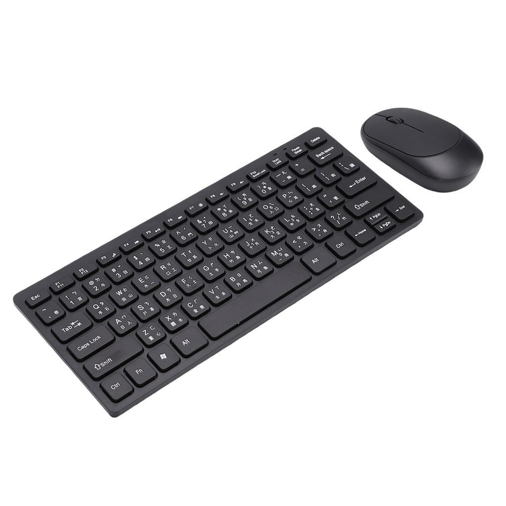 Wireless Keyboard Mouse Combo 2.4GHz 78 Key with Mice Ultra Slim Lightweight for Computer Desktop PC Laptop