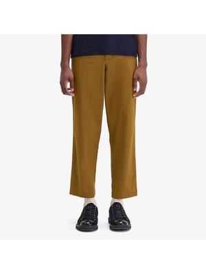 [подлинный] Fred Perry [острый] Прямые брюки из твила P96 Afpm243t512 P96 qzgAfpm243t512 P96
