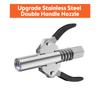 10000 PSI Grease Tool Coupler Heavy-Duty Quick Release Grease Gun NPTI/8 High Pressure Grease Nozzle Car Syringe Lubricant Tip