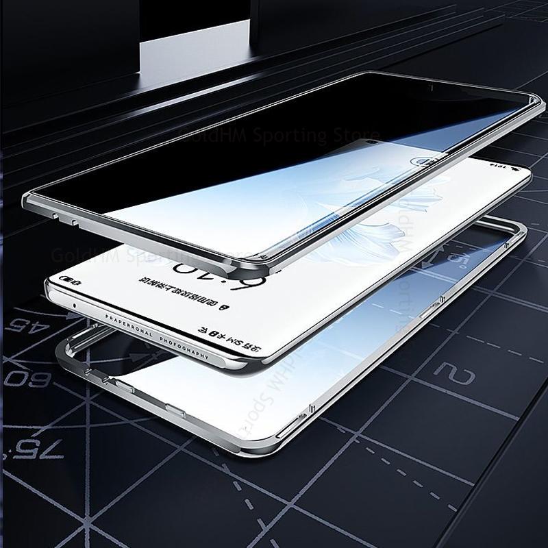 Cover For Xiaomi 15 Ultra 14 Pro Tempered Glass Phone Case For XIAOMI Mi 14 Ultra 13 12 12S 15 Pro 360° Double Sided Film Magnetic Clear Flip Cover