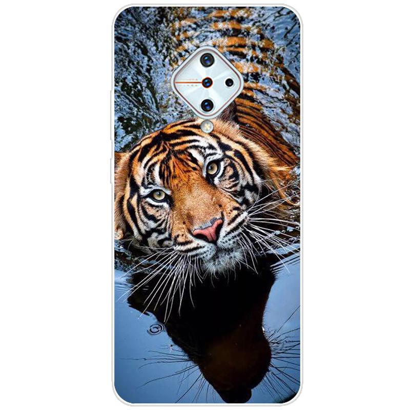 Чехол для Vivo V17 Чехол для Vivo 1920 TPU Чехол Силиконовый Мягкий TPU Мультяшный Чехол для телефона Vivo v17 Россия Vivo S1 Pro Funda V1945A