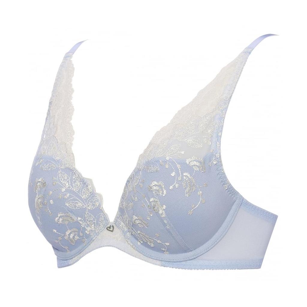 AMOSTYLE Hope Peaceful M010 Size D75 Bra, Leaf, (Green),