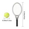Accessory Miniature Tennis Racket Mini Tennis Racket&Ball Sport Tennis Model Doll House Tennis