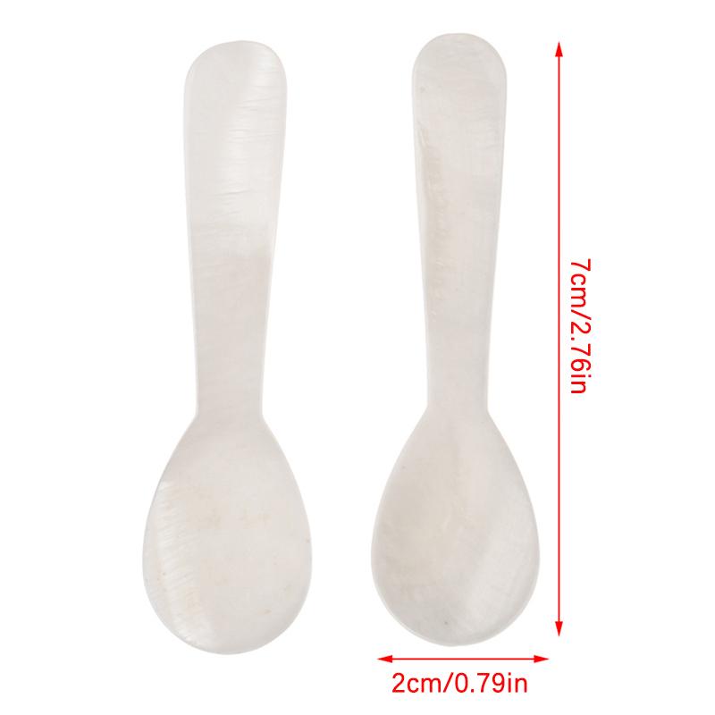 Ручная работа из перламутровой ракушки, ложка для икры, маленькая чайная кофейная ложка