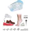 Insoles Heel Lifts Up To 5 Cm In Mixed Silicone Gel for Men and Women R215