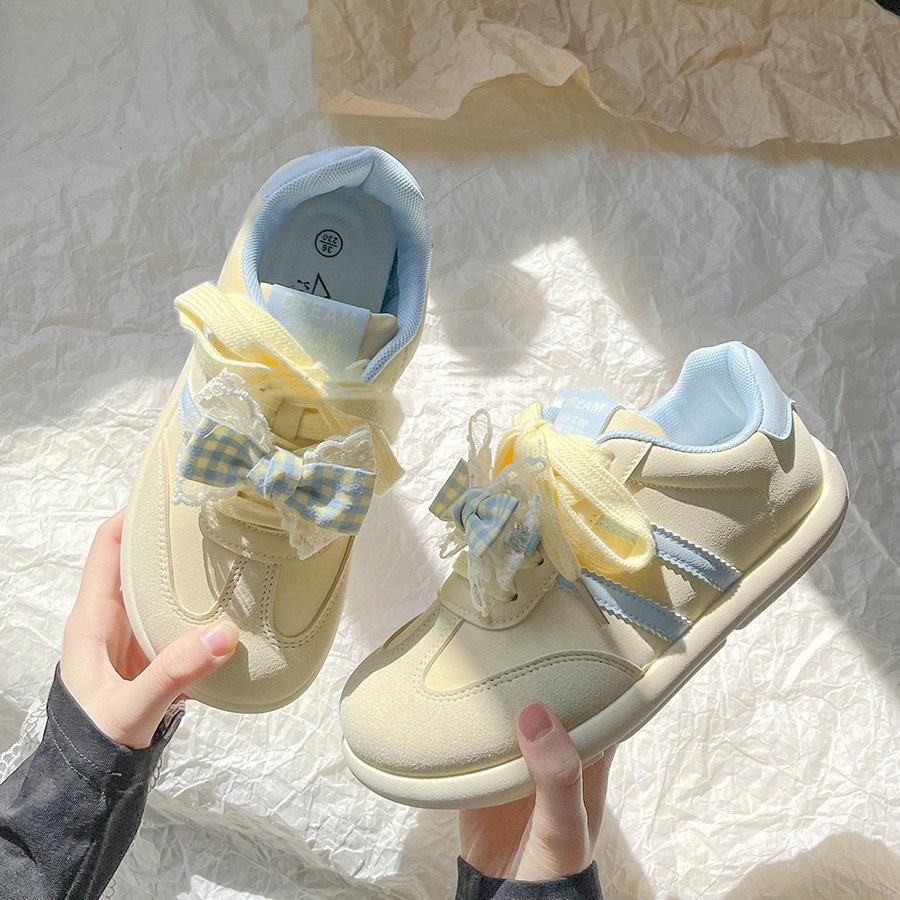 Женская обувь Dexun 2025 новая весна-лето нишевый дизайн универсальные маленькие белые туфли ретро кэжуал платформа повседневная женская обувь