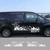 Наклейки на боковые двери автомобиля для Mitsubishi Delica D5 L400, аксессуары для тюнинга, кемпер-ван, графика, винил