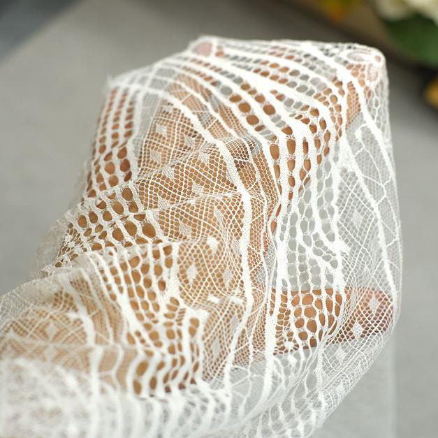 3 meters Eyelash Lace Trim,Handmade DIY clothing lace accessories French eyelash embroidery lace