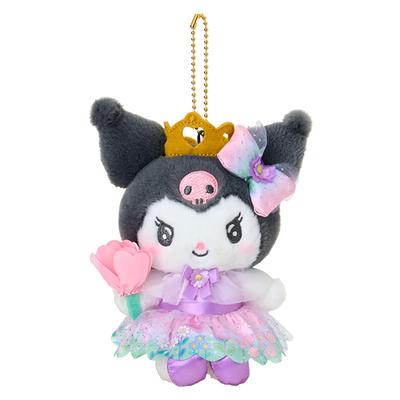 Держатель-маскот Sanrio Kuromi - Захватывающий Возраст 6 и 629316 (Все Звезды! дизайн), Полиэстер, Вверх,