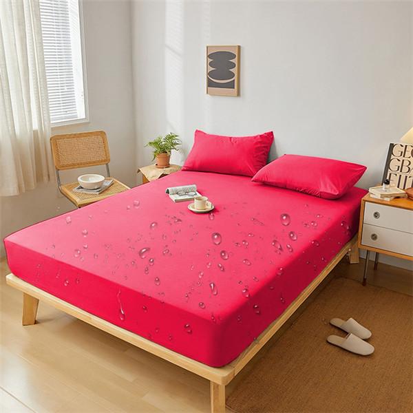 Водонепроницаемый простынь с эластичной лентой, покрывало для дивана, защита для кровати, наматрасник, нескользящая простыня для дома