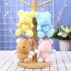 Cute Cute Little Bear Pendant Plush Toy Cartoon Violent Bear Doll Bag Hanging Keychain Rag Doll