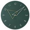 Interform Wall Clock Cormio Green Gold White Sweep Movement CL-4342GN