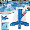 1 Set Swimming Pool Vacuum Cleaner Cleaning Tool Suction Head Pond Fountain Vacuum Cleaner Brush (EU/US)