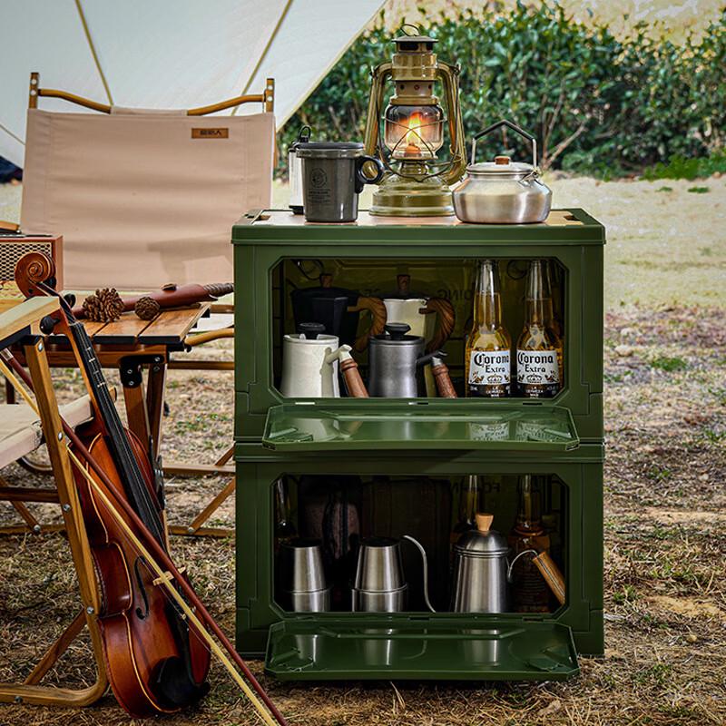 Foldable Side-Open Camping & Car Trunk Storage Box