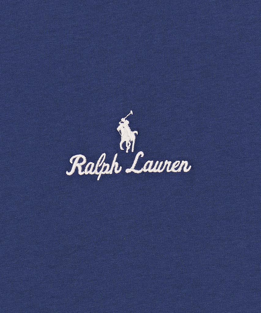 POLO RALPH LAUREN Классический крой Футболка из джерси с логотипом - Синяя