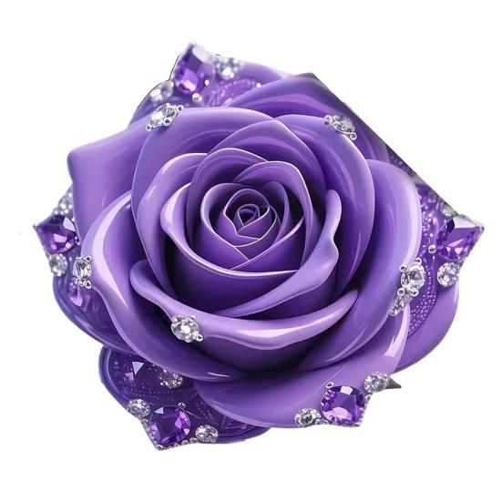 Цветочный Плюшевый Коврик для Пола 3D Реалистичный Стразы Крючком Роза Узор Нескользящий Напольный Коврик Быстросохнущий Впитывающий Коврик для Ванной Комнаты Кухни