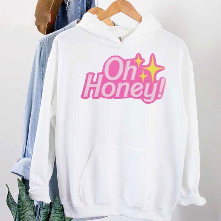 Универсальная толстовка с капюшоном с принтом Барби - Популярный европейский и американский стиль