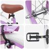 Kids  Bicycle 12 Inch for Ages 2 4 Purple