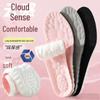 Antibacterial Breathable Sports Insoles for Girls & Boys - Sweat-Absorbent, 3A Grade, for Badminton, Basketball, and White Shoes.