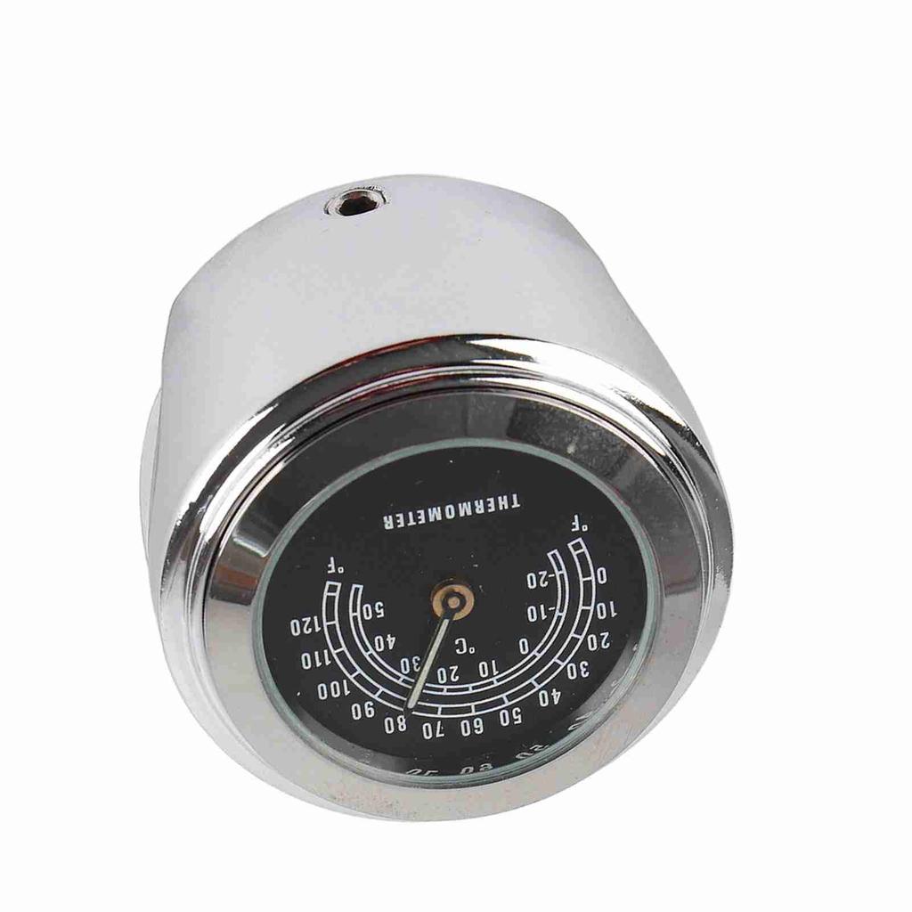 22 25 мм Водонепроницаемый Мотоциклетный Крепеж на Руль Термометр Аксессуары(черный)