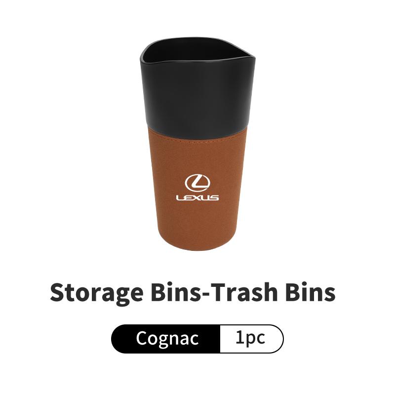 CKU5 Car Interior Console Organizer Mug Storage Bucket Door Trash Can For Lexus CT ES GS NX IS250 CT200h IS300h ES300h RX400h NX300h