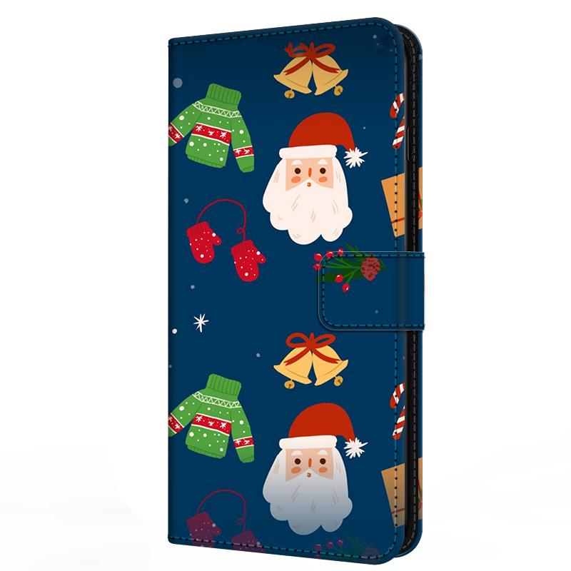 Wallet For Oneplus Ace 6 Flip Stand Book Phone Cover Magnetic Leather Case Cartoon Anime Merry Christmas Capa Oneplus Ace6 5G