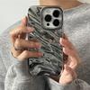 3D Текстура Кудрявая Волнистая Чехол для Телефона Для Для Iphone 17 Air 16 1 14 Plus 13 Pro Max Мягкий Ударопрочный Задняя Крышка Телефона