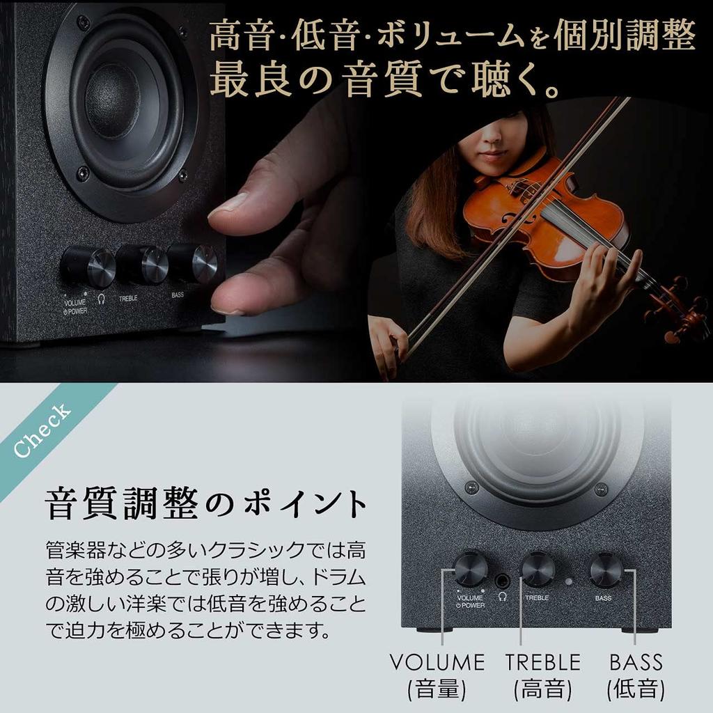 Sanwa Direct PC Speaker проводной деревянный 16 Вт динамик с усилителем полочного типа 3,5 мм встроенный 400-SP068