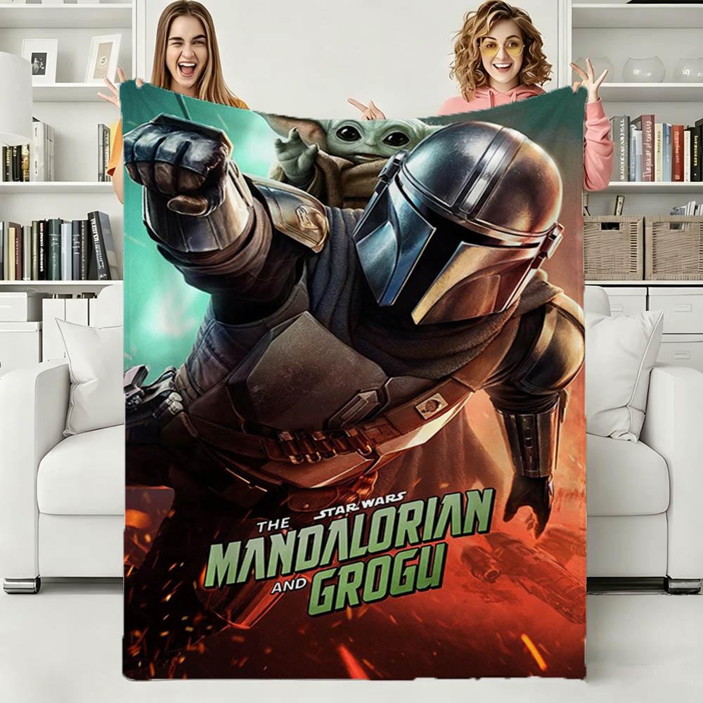 3D Очаровательный Йода Милый Кино Фланелевое Одеяло Мягкий Плед Искусство для Домашнего Декора Спальни Кровати Дивана Пикника Покрытие Детские Подарки