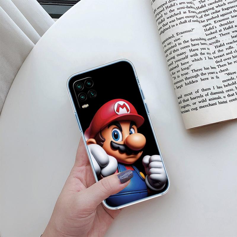 M-Marios Transparent Phone Case for Motorola Moto Edge 20 30 40 50 S30 Fusion Ultra Pro Neo Lite + G200 G23