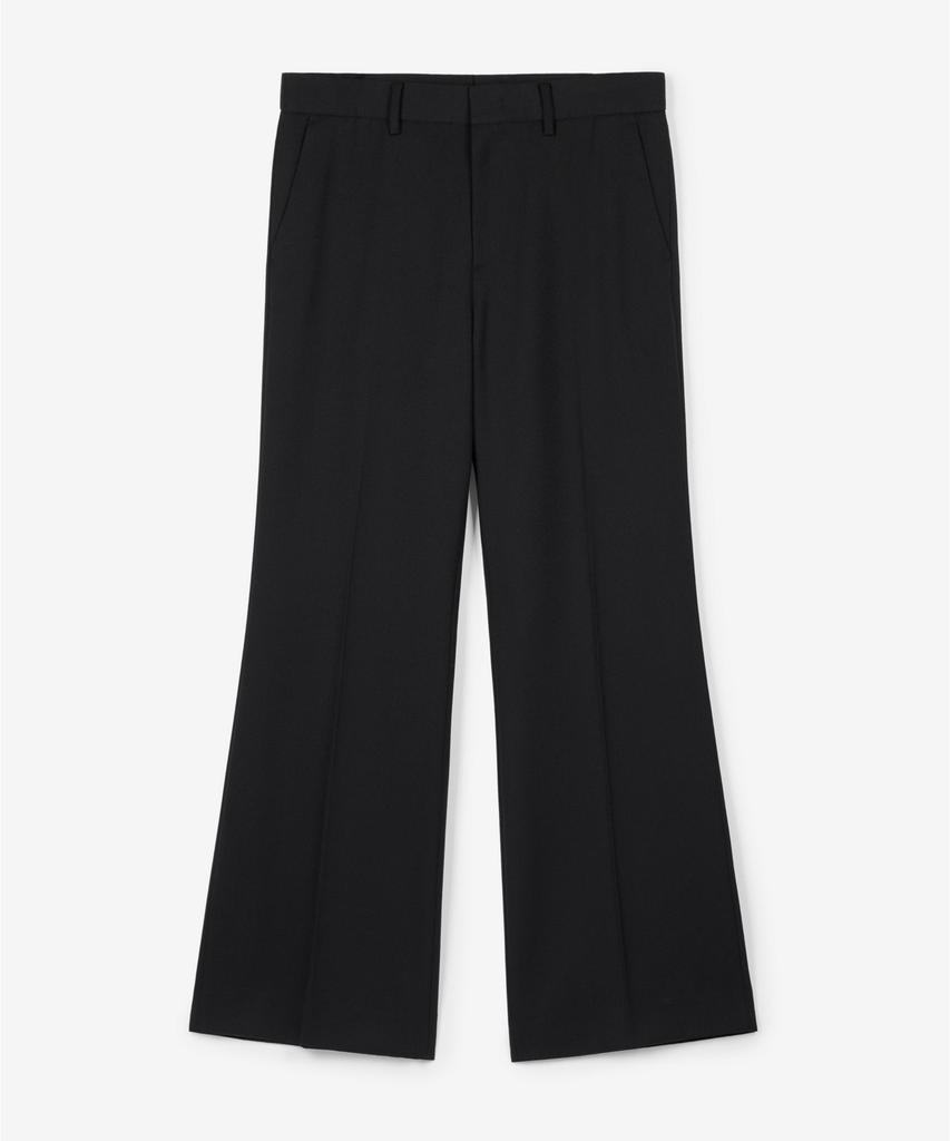 TNGT [Set] Oversized Wool Structure Jacket & Flare Fit Pants (Black) 0Tja6F101Bk