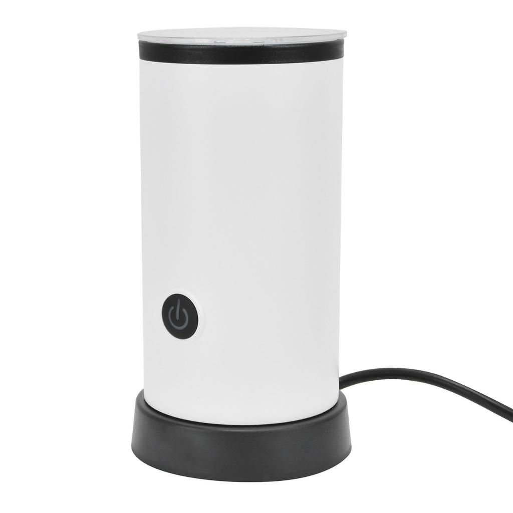 Milk Frother Mini Automatic Coffee Low Noise Foaming Machine for Cappuccino Latte Coffee White