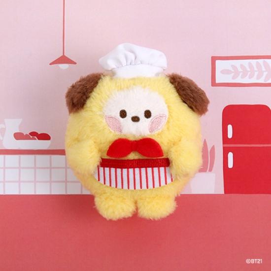 BT21 Брелок для ключей Minini Plush Cook ver.