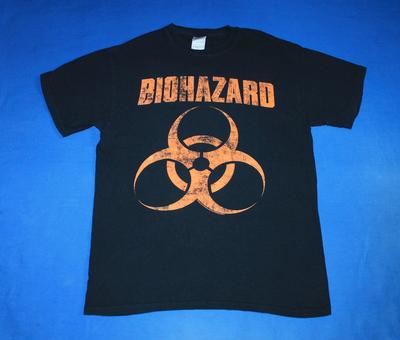 2010 Футболка Biohazard Хардкорная Группа Мужская S5XL Unisex Футболка NZ1754