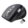 SANWA DIRECT Wireless Horizontal 5 Mouse, Scrolling, High-Speed Scrolling, Quiet, Bluetooth, Multi-Pairing, Rechargeable, Buttons, Back/Forward