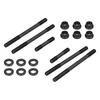 Cylinder Head Bolts, Steel Heavy Duty Cylinder Head Studs Nuts Kit Fit for Rhino 660/ 660