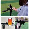 360-degree Scooter Phone Holder Lightweight Phone Bracket Universal Wear-resistant Shockproof Pad Telephone Support