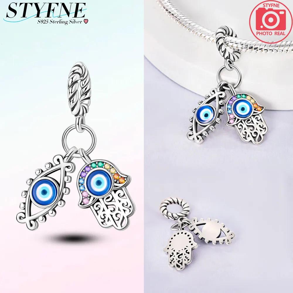 Оригинальные шармы Dragon Firefly Butterfly Puppy Heart Plane Travel Медные бусины Подходят для браслета Циркон Для женщин Подарок